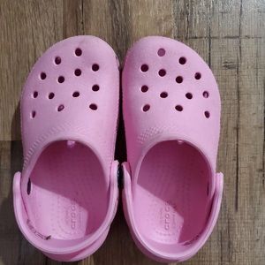 Toddler Crocs Pink C8